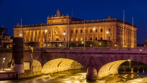 Schweden Altstadt Stockholm