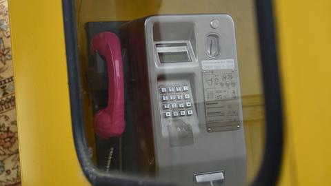 Telefonzelle in Spangenberg